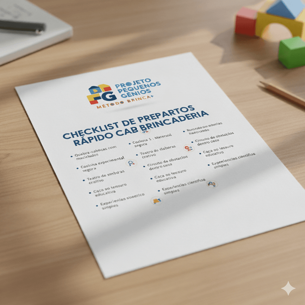 Conteúdo do Projeto Pequenos Génios - Slide 3