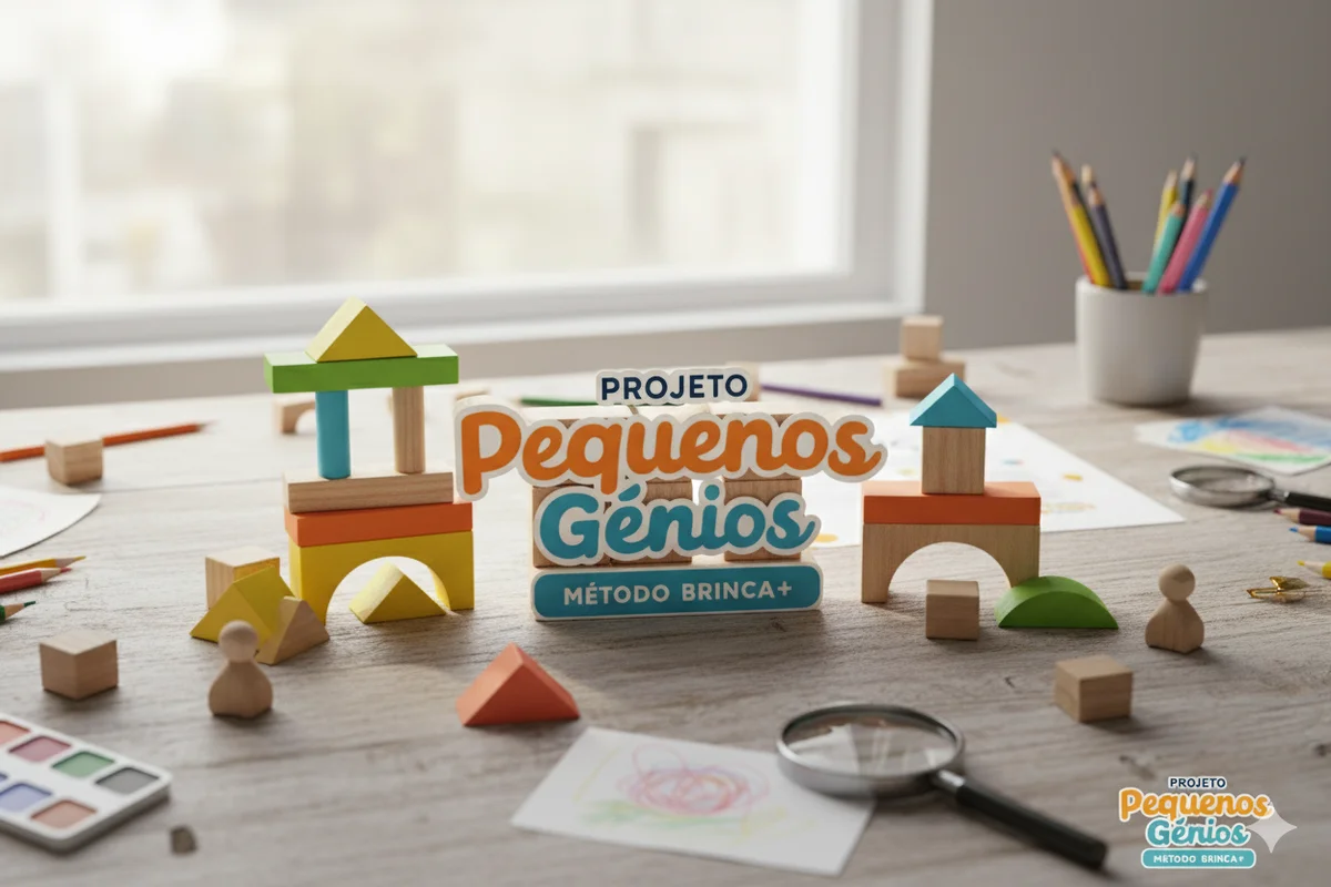 Conteúdo do Projeto Pequenos Génios - Slide 4